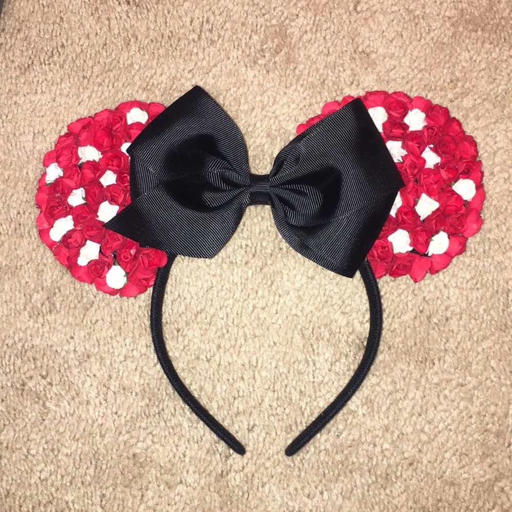 Handmade Minnie Mouse Ears - Picture 3 of 5